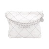 Chanel 22 Handbag With Black Line