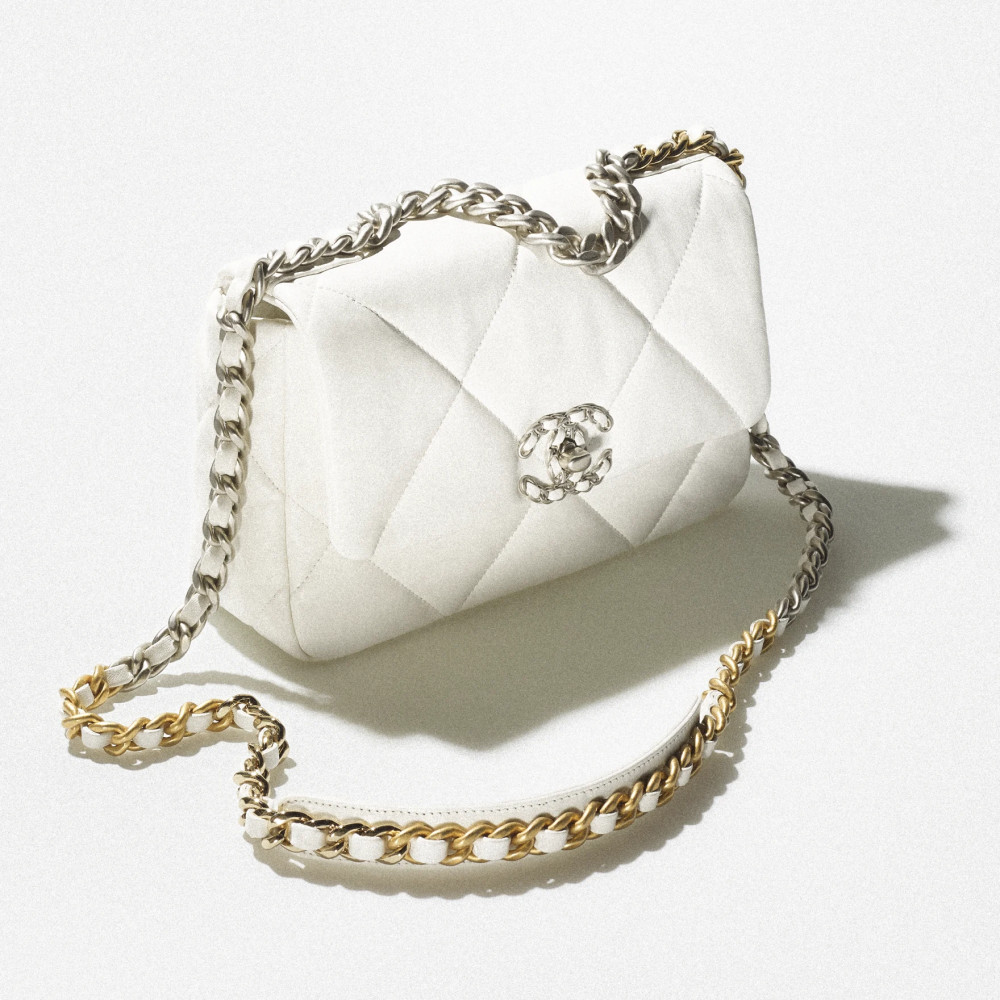 Chanel Flap 19Bag White Chanel Flap 19Bag White