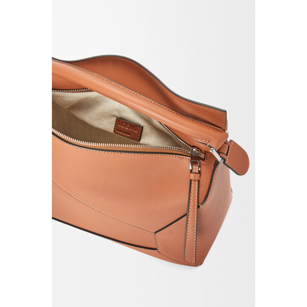 Medium Puzzle Edge Bag In Classic Calfskin