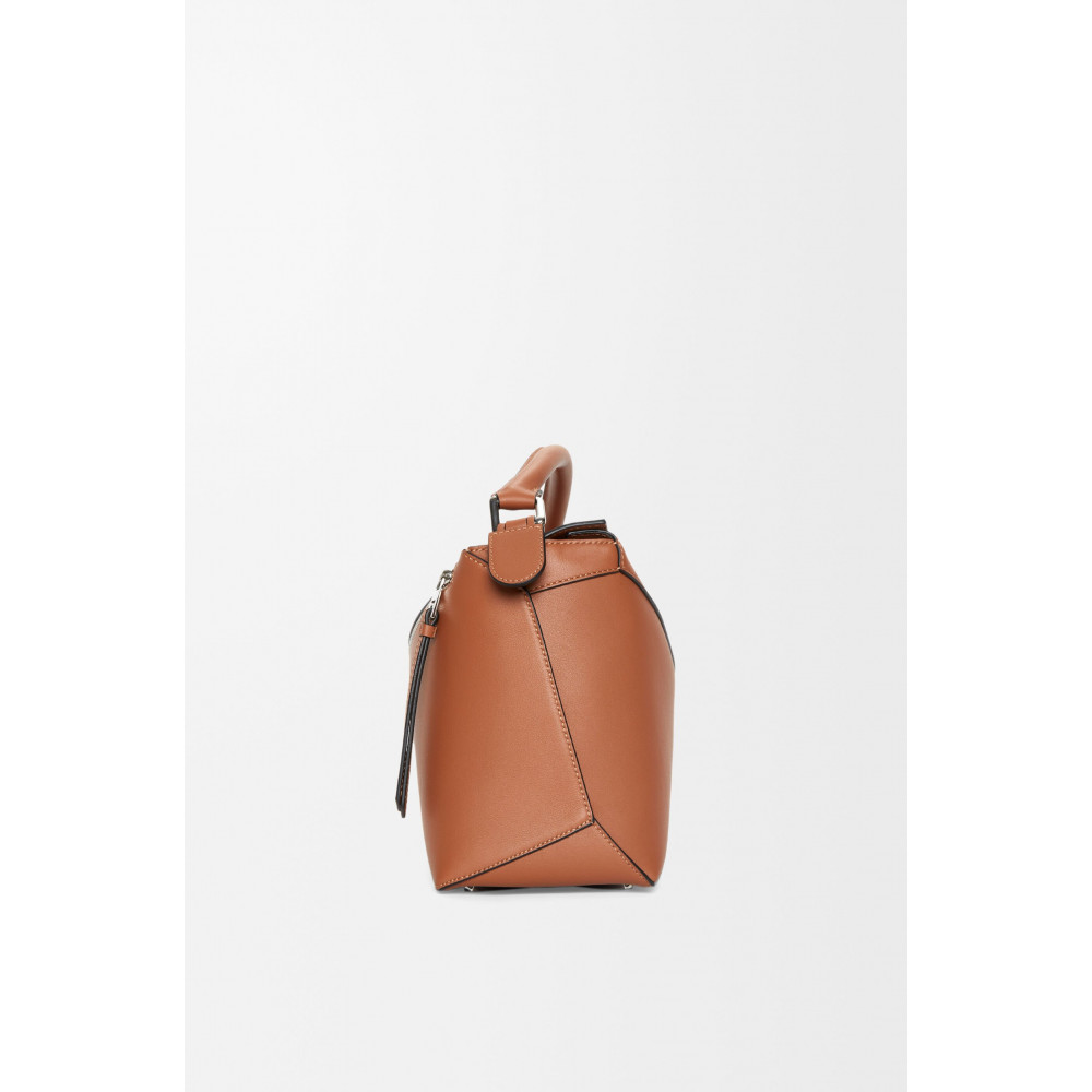 Medium Puzzle Edge Bag In Classic Calfskin