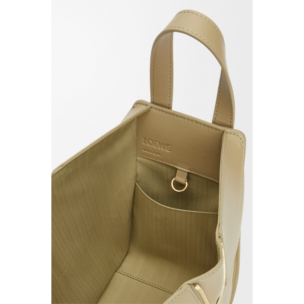 Compact Hammock Bag In Satin Calfskin