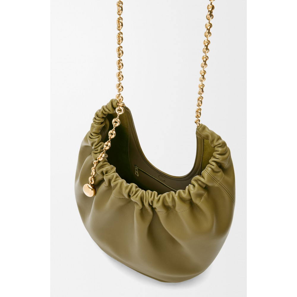 Medium Squeeze Bag In Mellow Nappa Lambskin