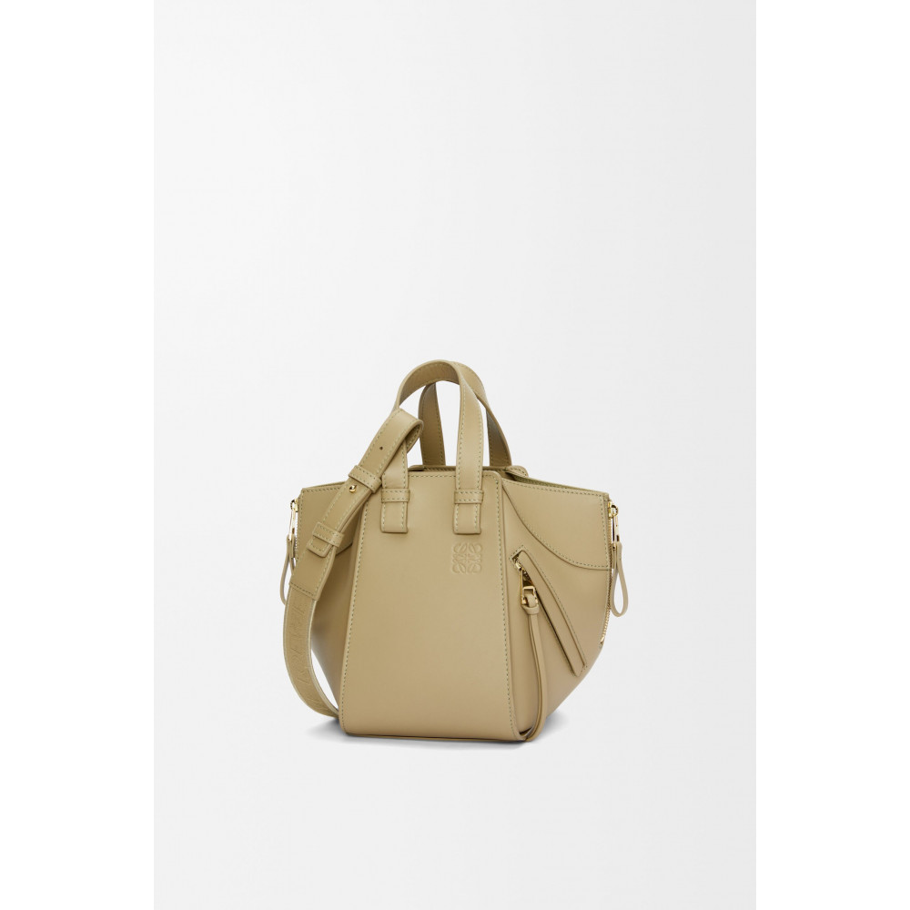 Compact Hammock Bag In Satin Calfskin