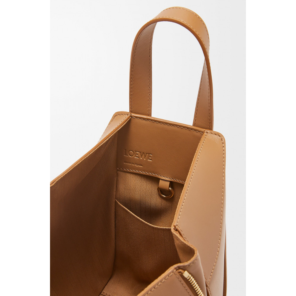 Compact Hammock Bag In Satin Calfskin