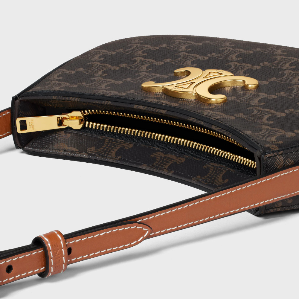 Medium Tilly Bag In Triomphe Canvas And Calfskin Medium Tilly Bag In Triomphe Canvas And Calfskin
