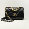 Chanel19 Handbag Black
