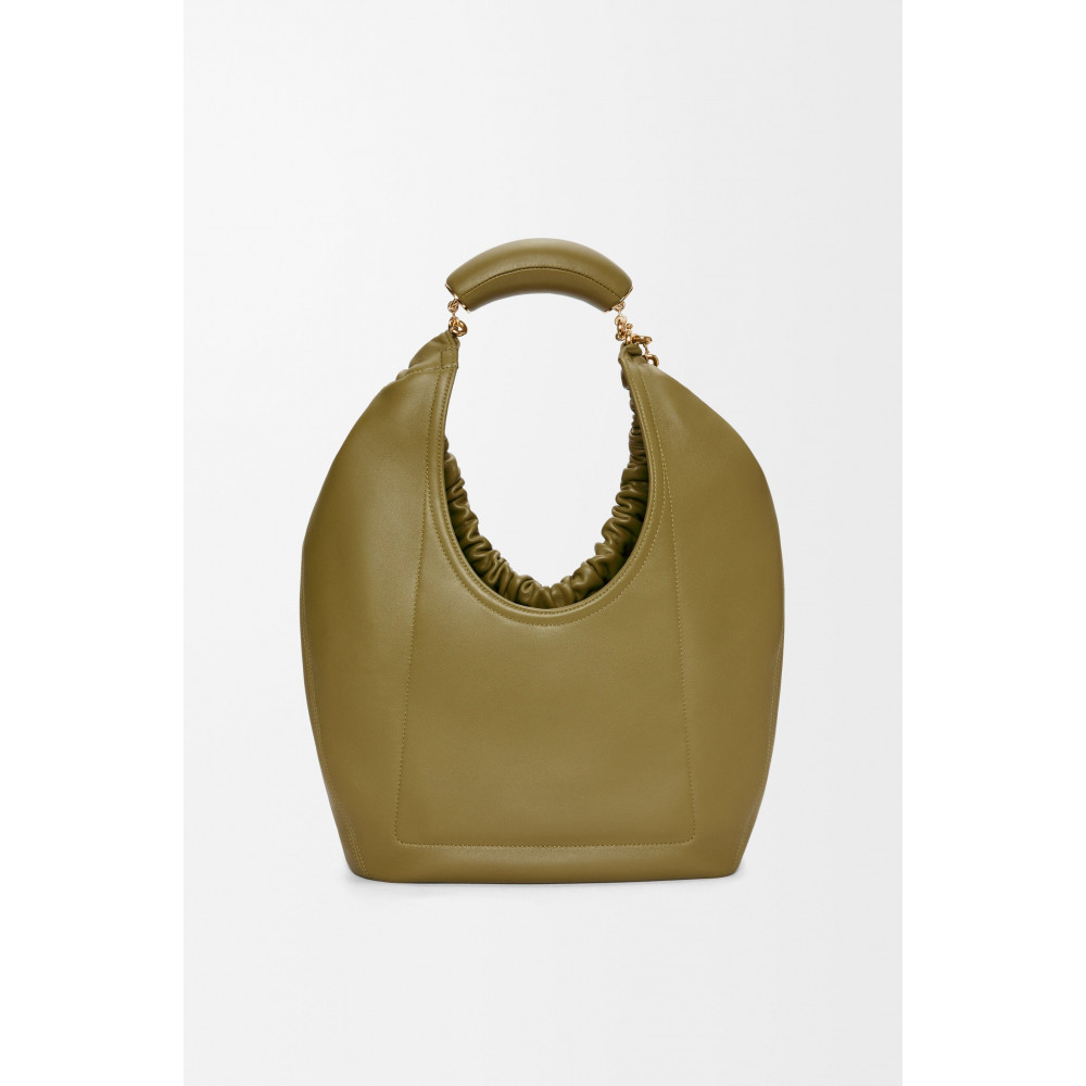 Medium Squeeze Bag In Mellow Nappa Lambskin