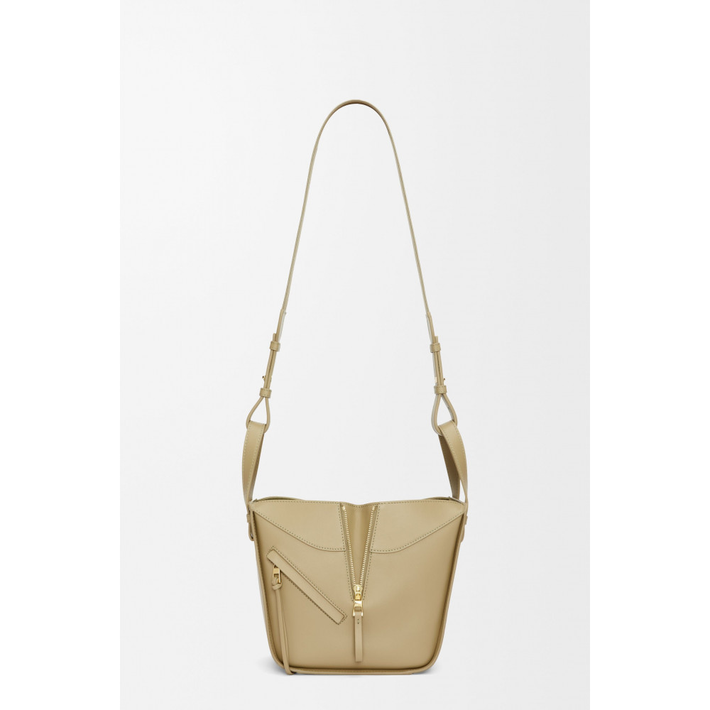 Compact Hammock Bag In Satin Calfskin