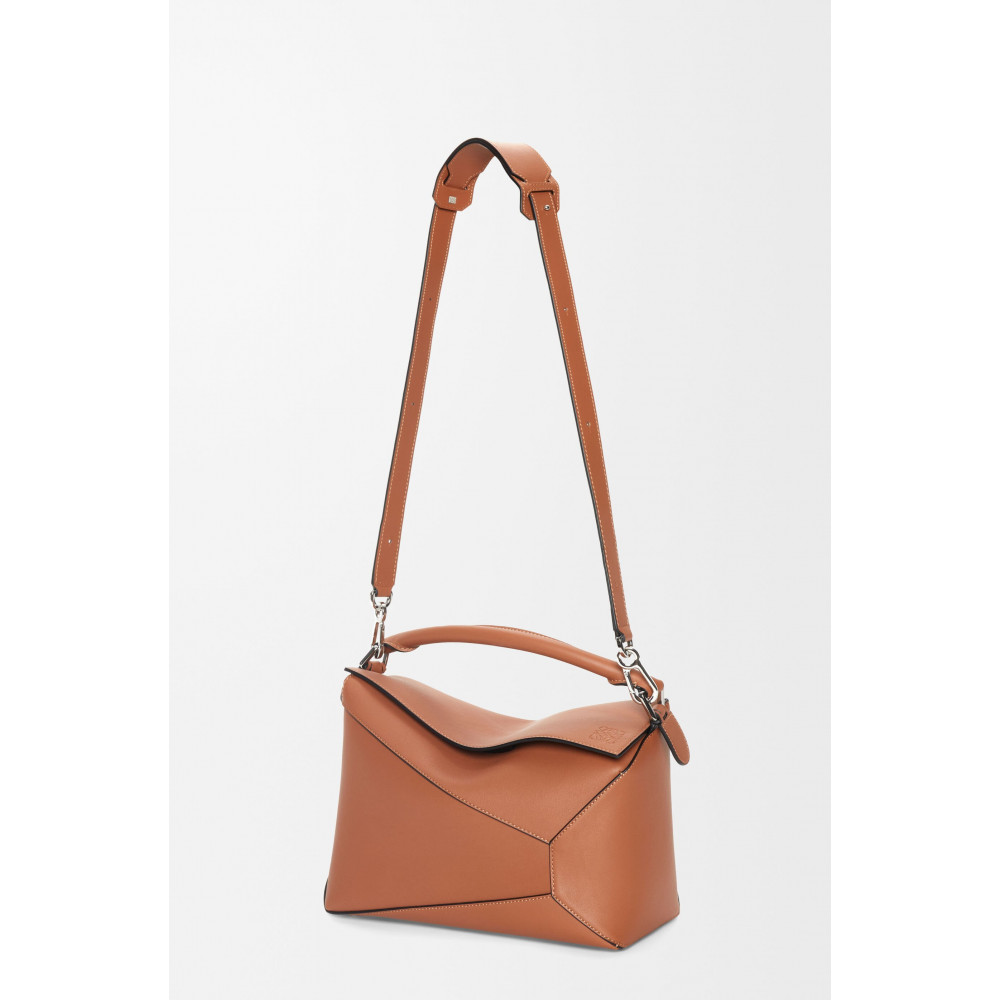 Medium Puzzle Edge Bag In Classic Calfskin