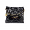 Chanel 22 Handbag With White Line