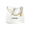 Chanel 22 Handbag  Black Logo