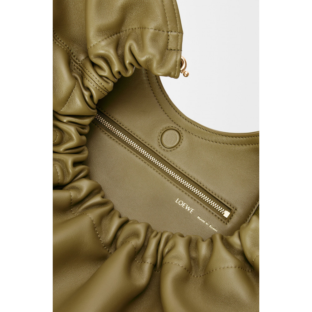 Medium Squeeze Bag In Mellow Nappa Lambskin