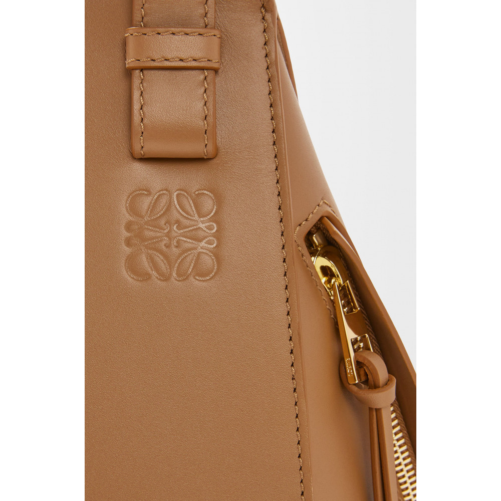 Compact Hammock Bag In Satin Calfskin