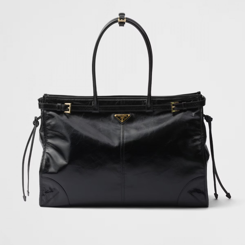 Prada Bonnie Oversized Leather Handbag Prada Bonnie Oversized Leather Handbag