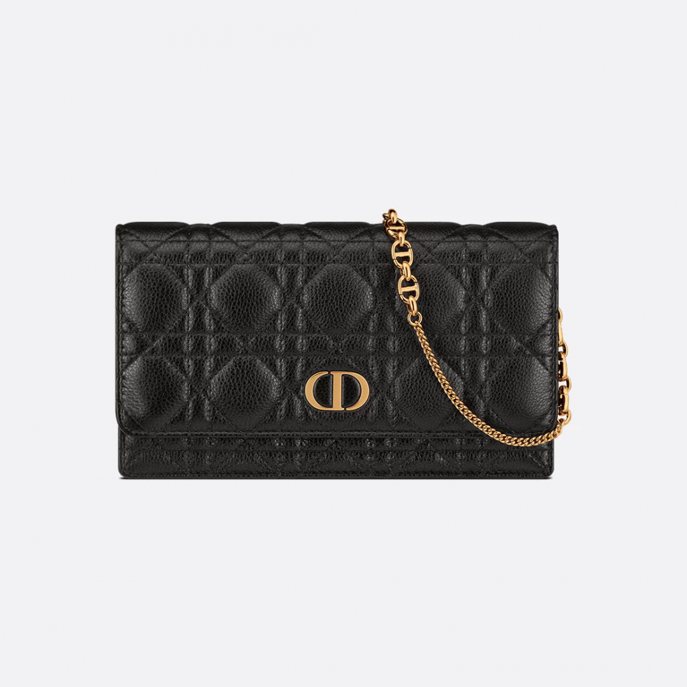 Dior Caro Pouch With Chain Dior Caro Pouch With Chain