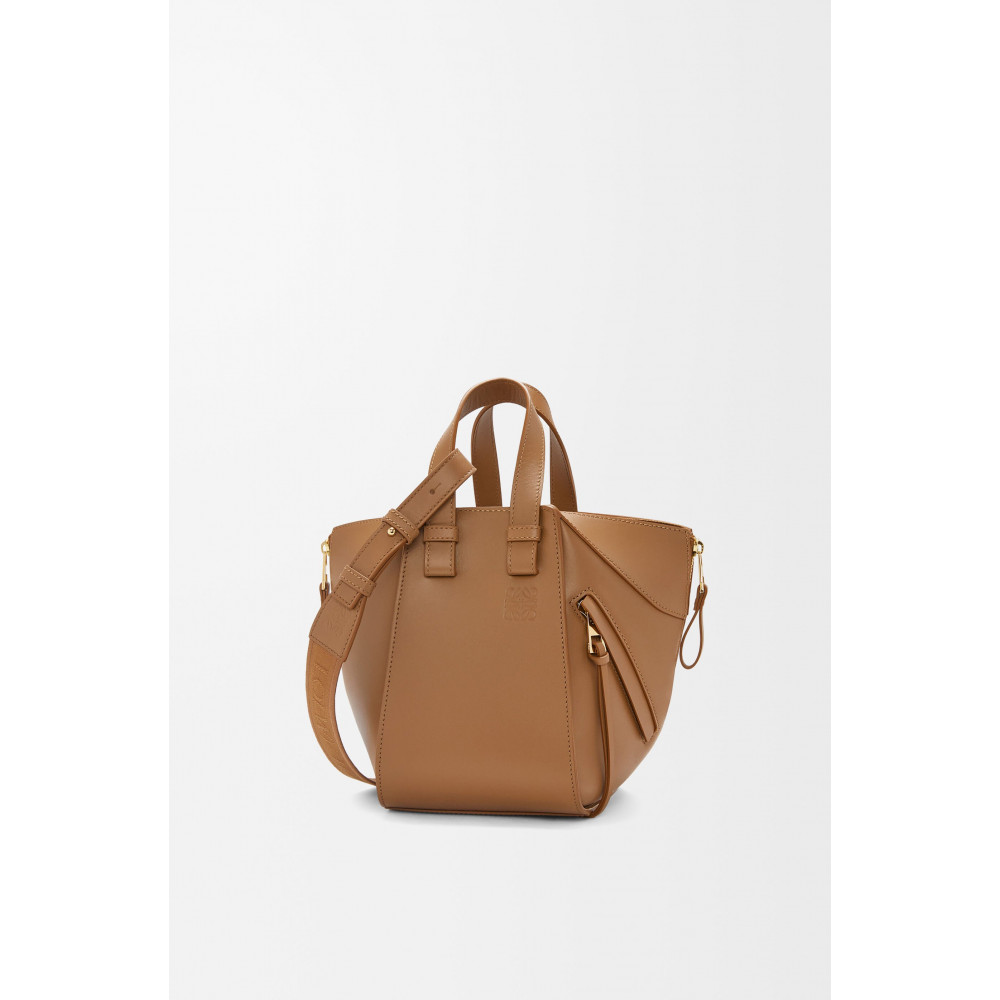 Compact Hammock Bag In Satin Calfskin