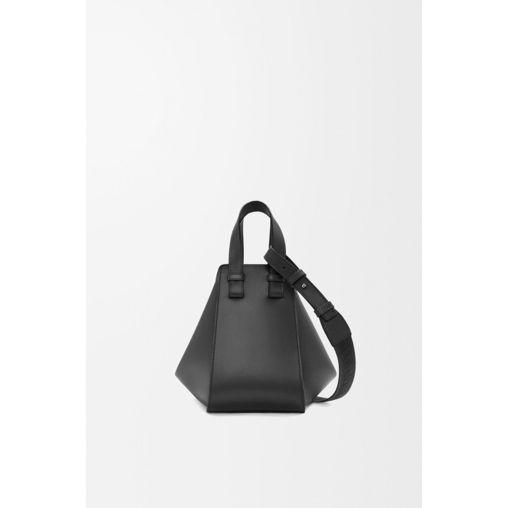 Compact Hammock Bag In Satin Calfskin