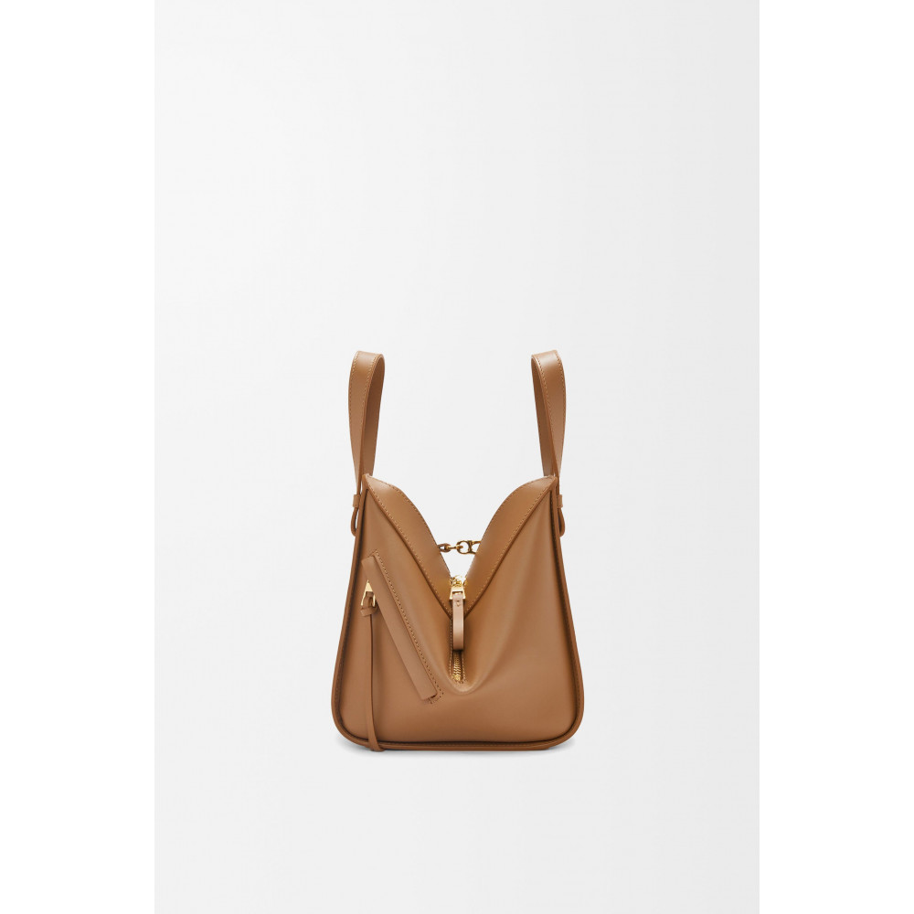 Compact Hammock Bag In Satin Calfskin