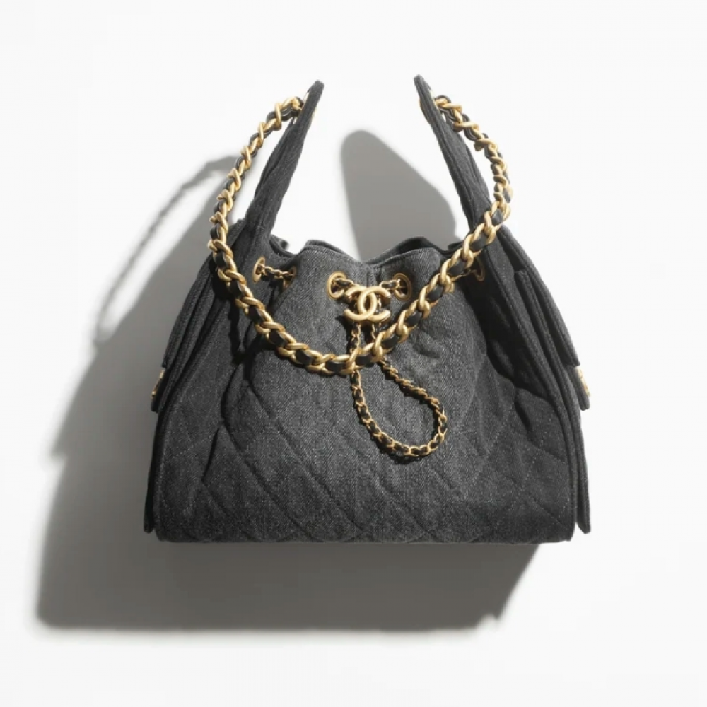 Chanel 25 Small Denim Handbag Chanel 25 Small Denim Handbag