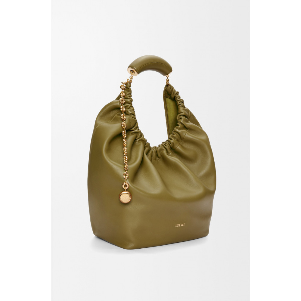 Medium Squeeze Bag In Mellow Nappa Lambskin