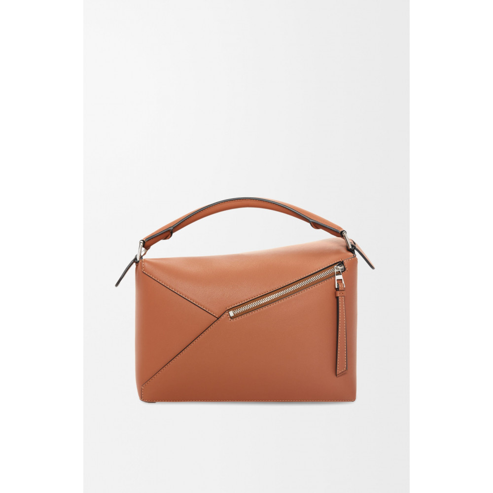 Medium Puzzle Edge Bag In Classic Calfskin
