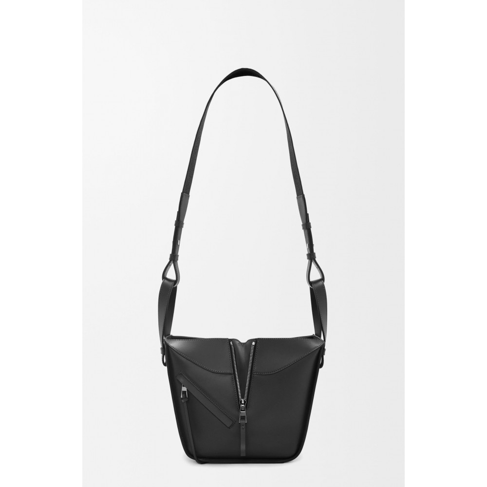 Compact Hammock Bag In Satin Calfskin