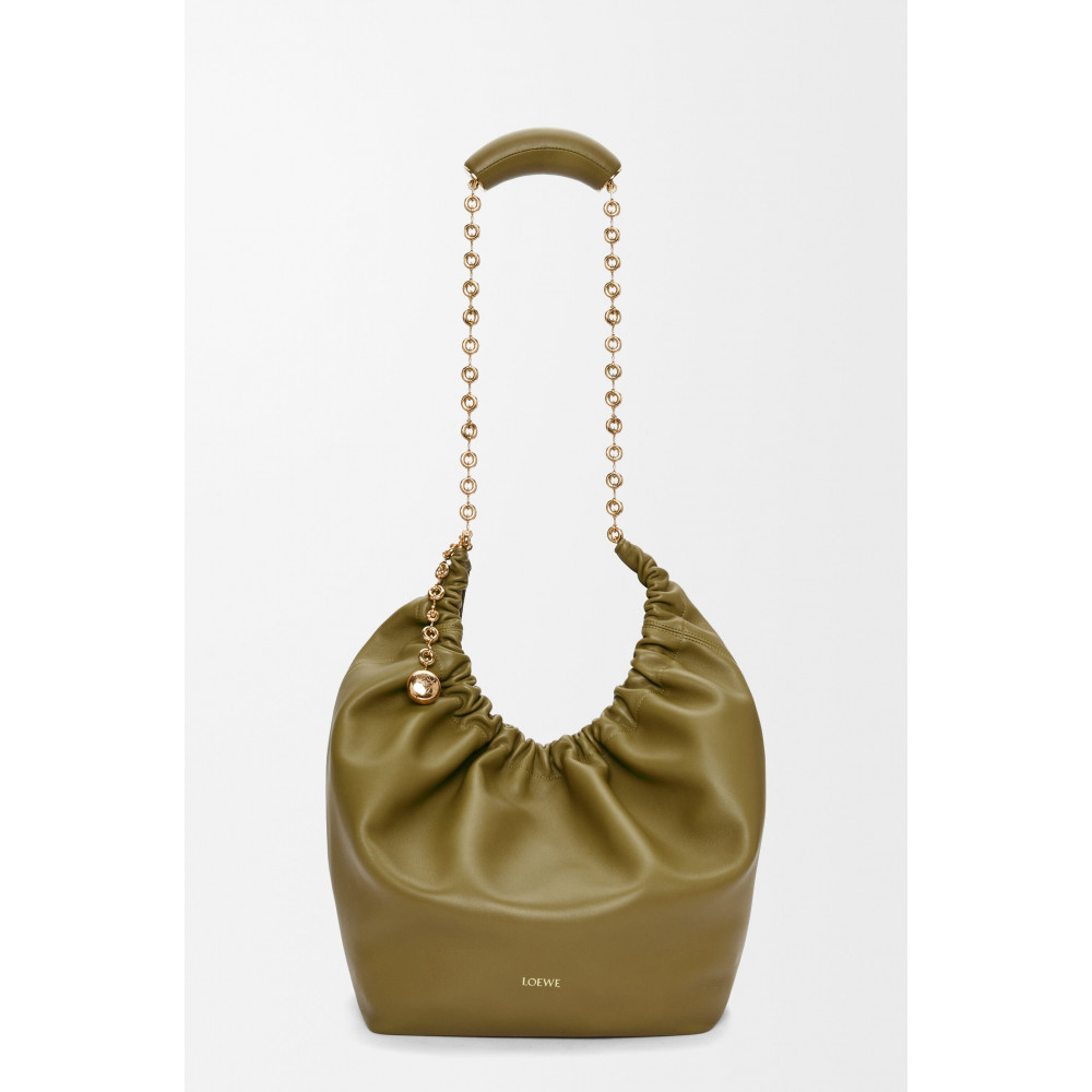 Medium Squeeze Bag In Mellow Nappa Lambskin