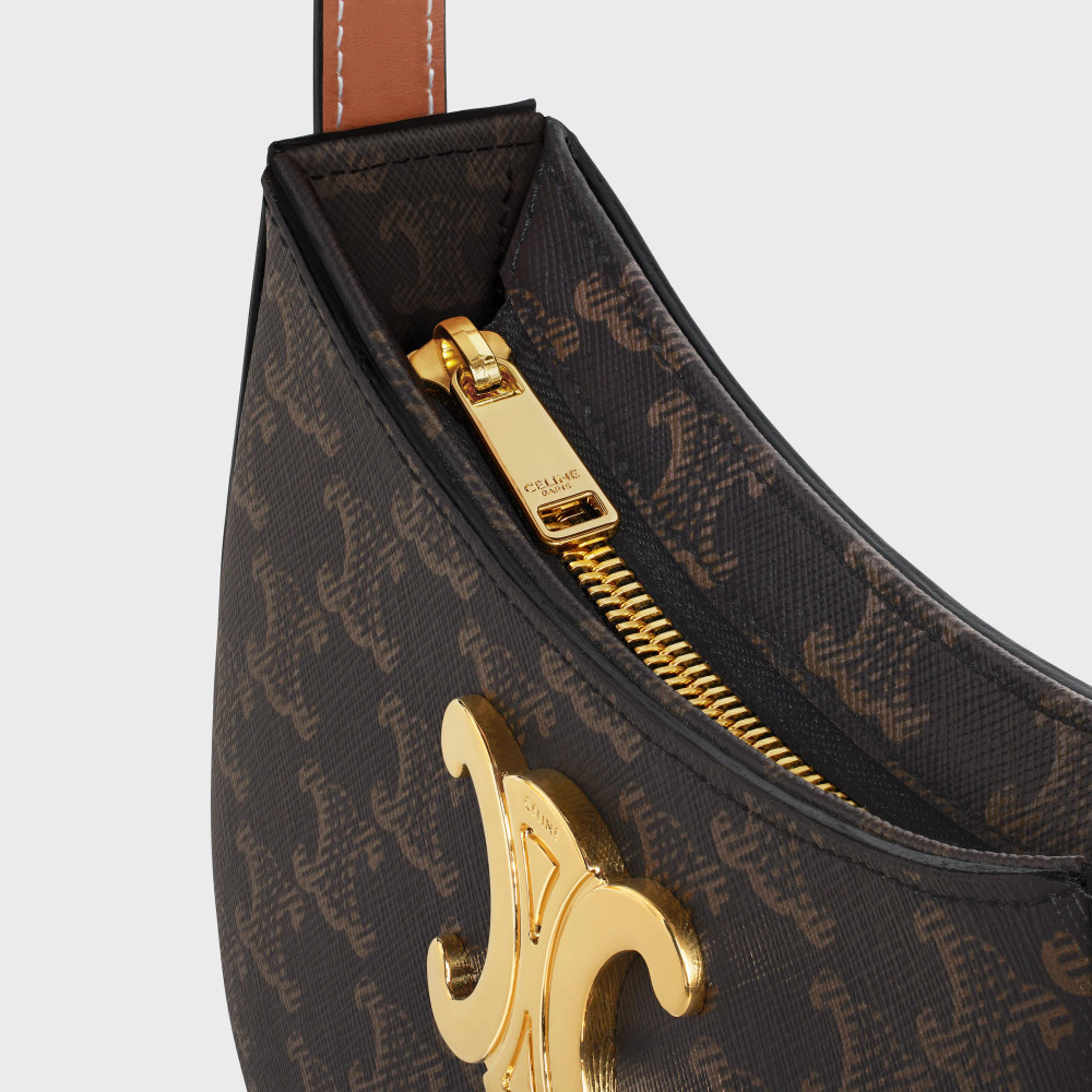 Medium Tilly Bag In Triomphe Canvas And Calfskin Medium Tilly Bag In Triomphe Canvas And Calfskin