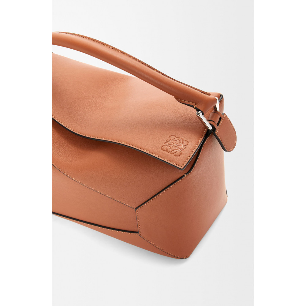 Medium Puzzle Edge Bag In Classic Calfskin