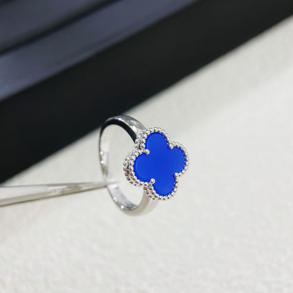 Sky Blue Clover Ring Series