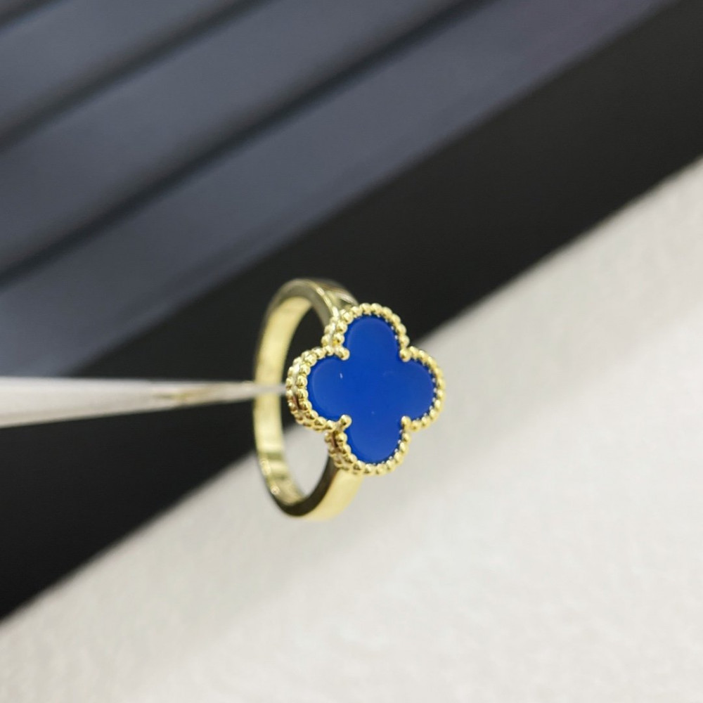 Sky Blue Clover Ring Series