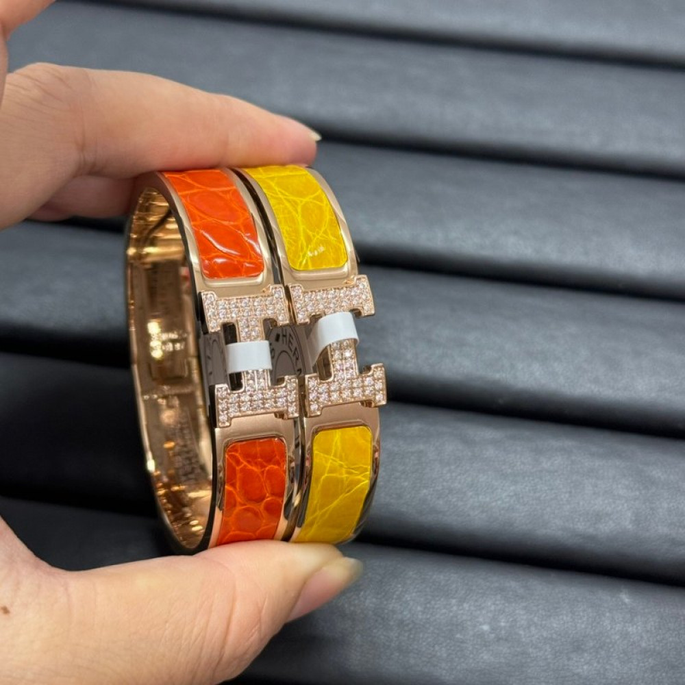 Hm Enamel Bracelet -12Mm Hm Enamel Bracelet -12Mm
