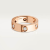 Cartier Love Ring Classic Set With 6 Diamonds