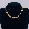 Hermes Necklace, Kelly  With Diamonds