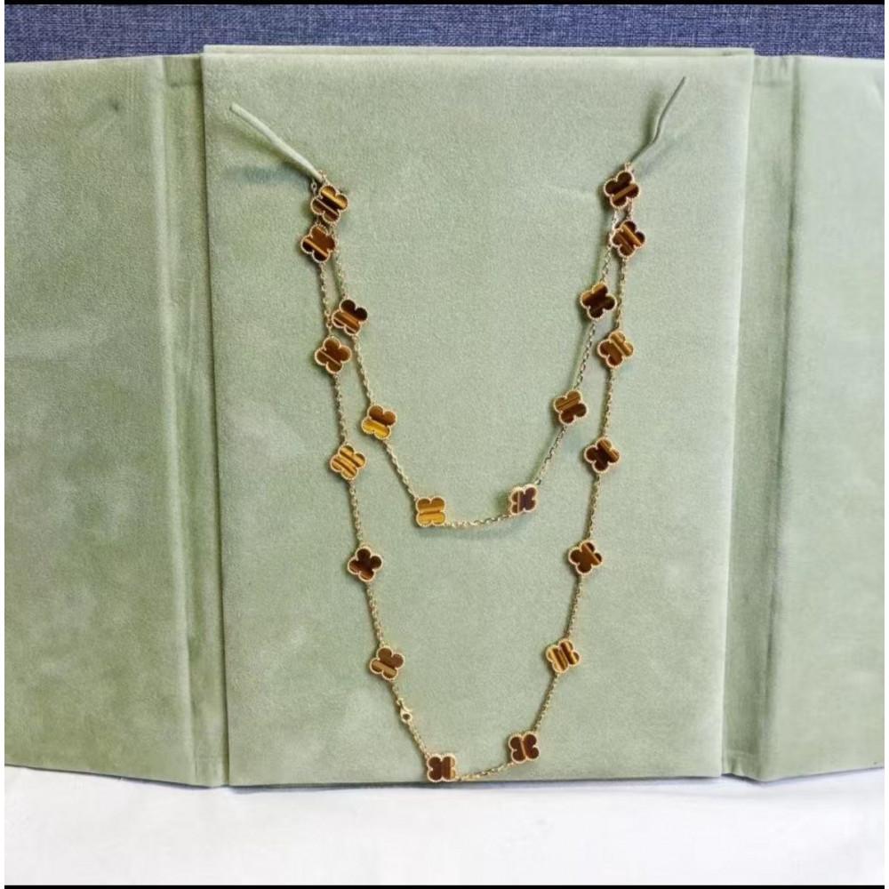 Clover Vintage Alhambra Twenty Flower Necklace