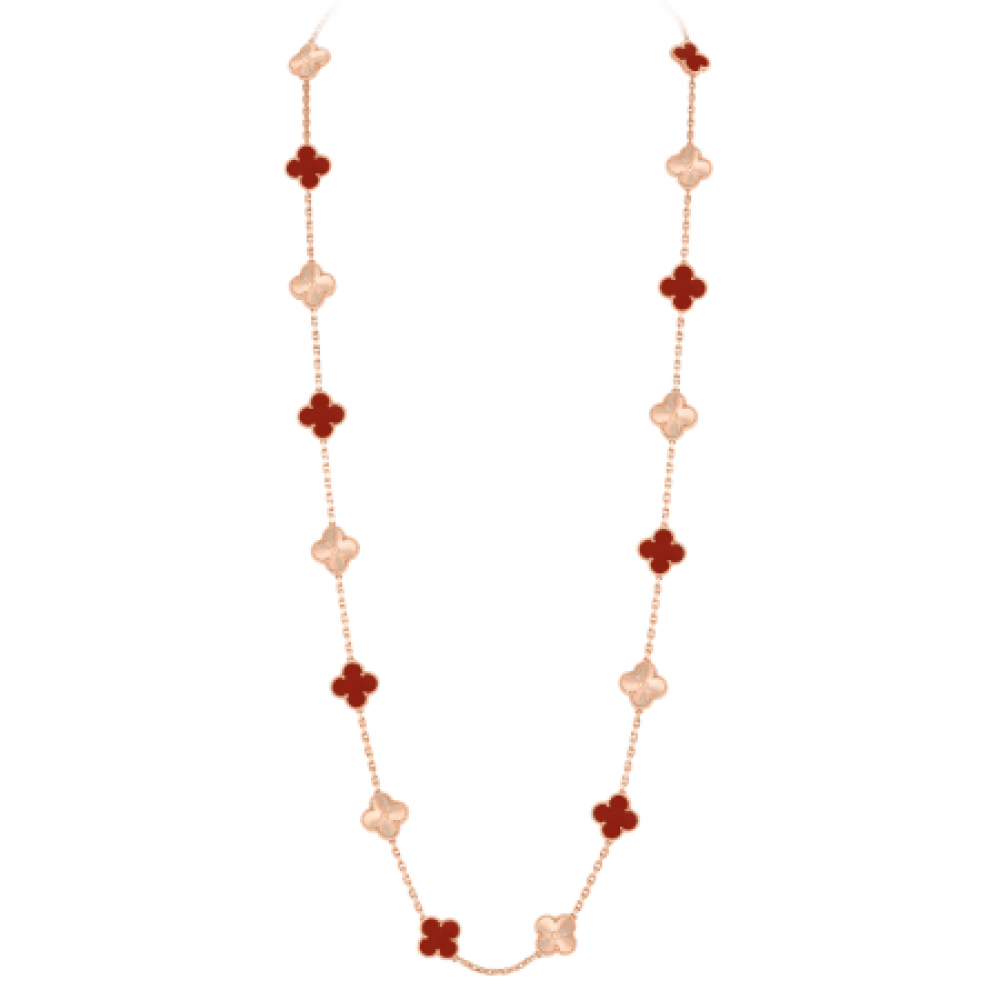 Clover Vintage Alhambra Twenty Flower Necklace