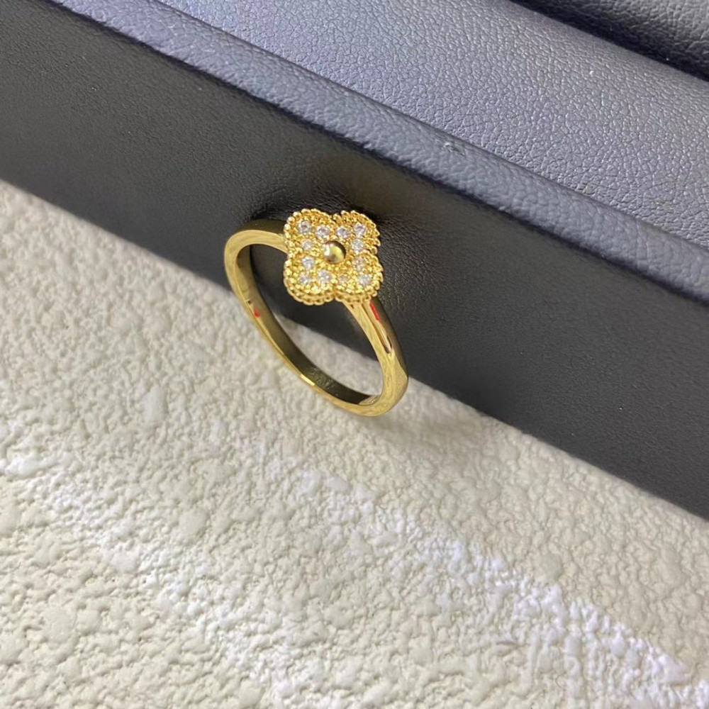 Clover Vintage Alhambra Rings-Mini Clover Vintage Alhambra Rings-Mini