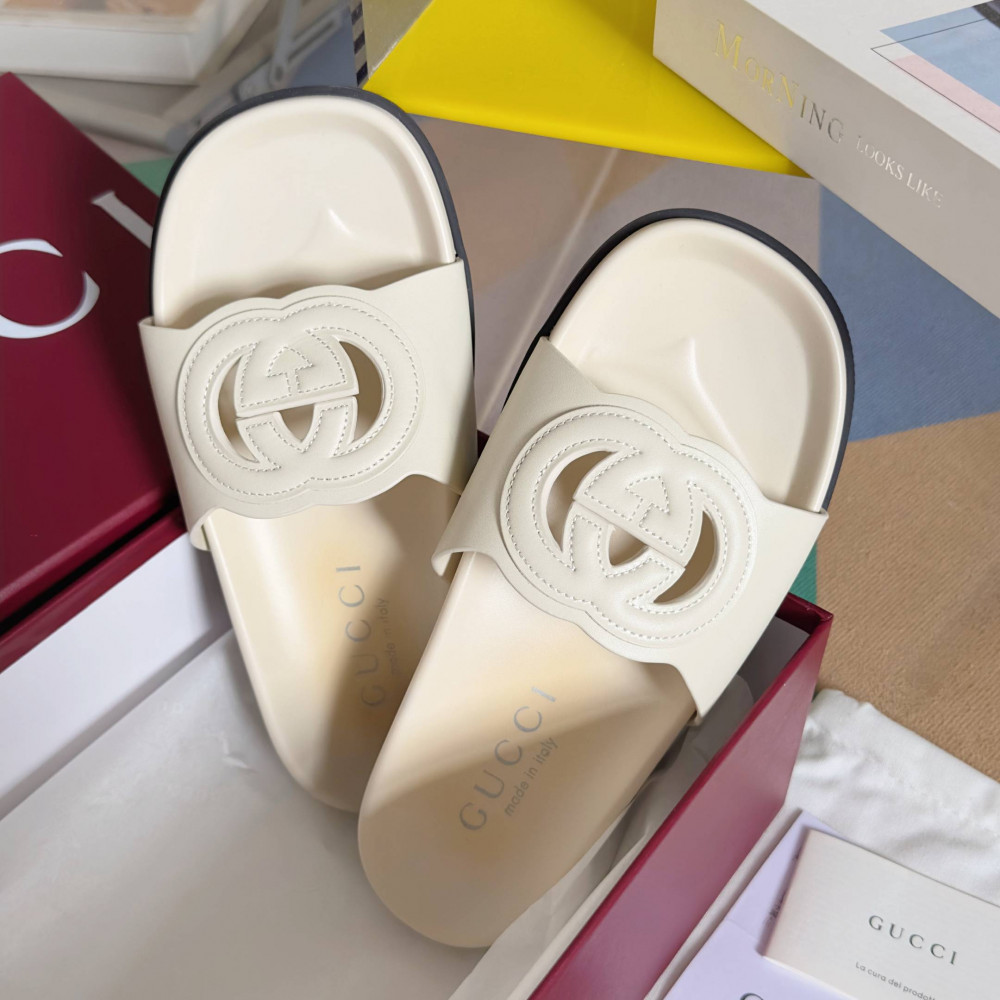 (WNMS)Gucci Slippers-22