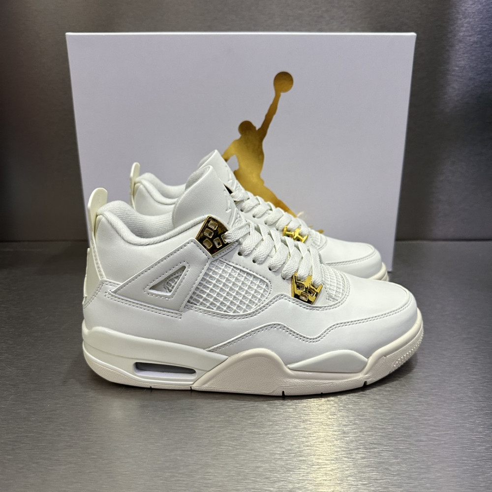 Air Jordan 4 Retro  Metallic Gold