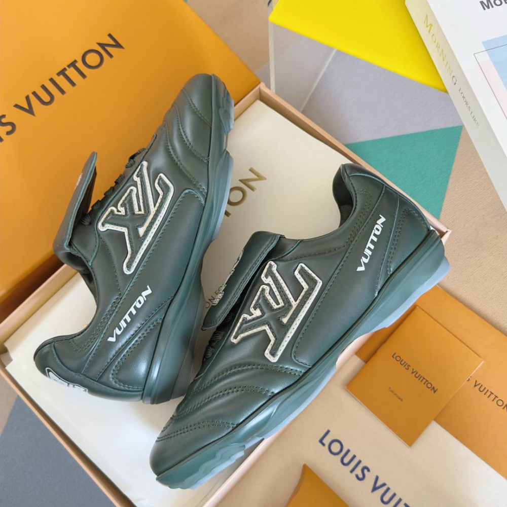 LV Footprint Soccer sneaker Green