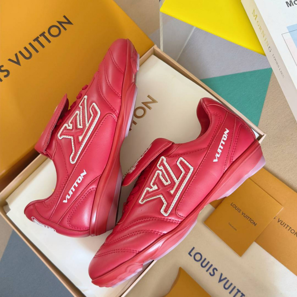 LV Footprint Soccer sneaker Red