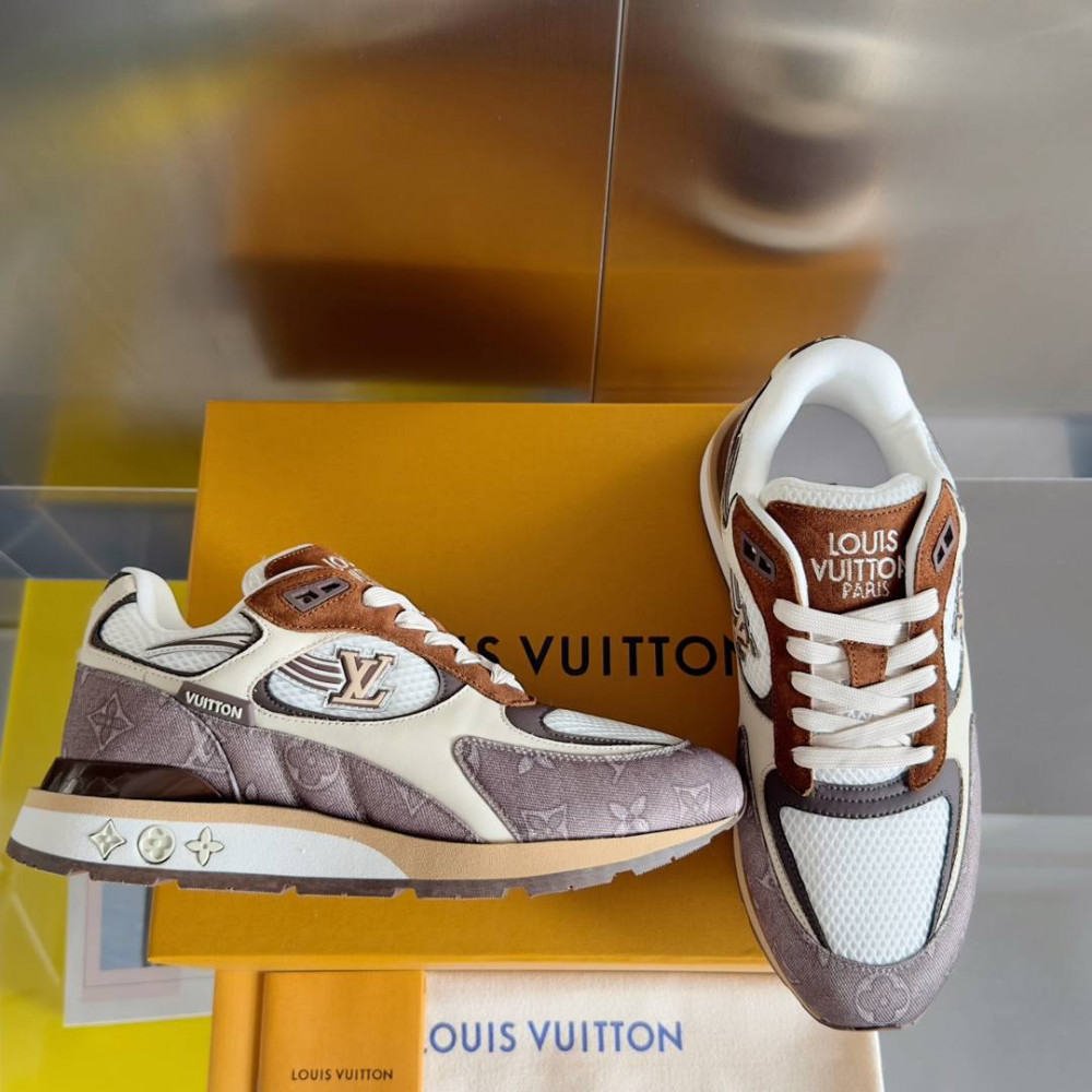 LV Run Away Sneaker Lava Red