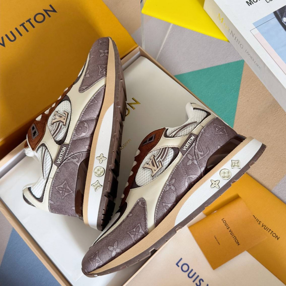 LV Run Away Sneaker Lava Red