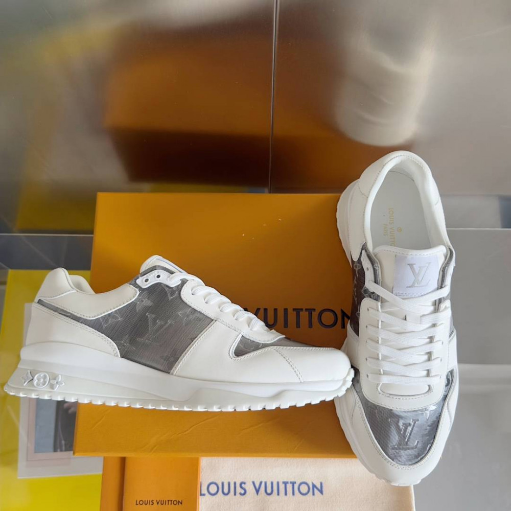 LV Run Away Sneaker White & Silver LV Run Away Sneaker White & Silver