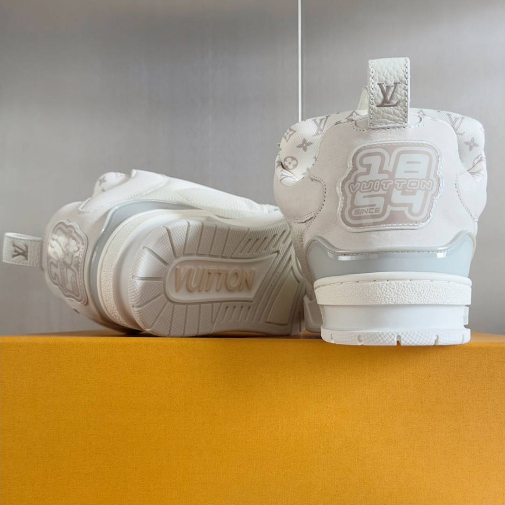 LV Skate Sneaker White & Pink LV Skate Sneaker White & Pink