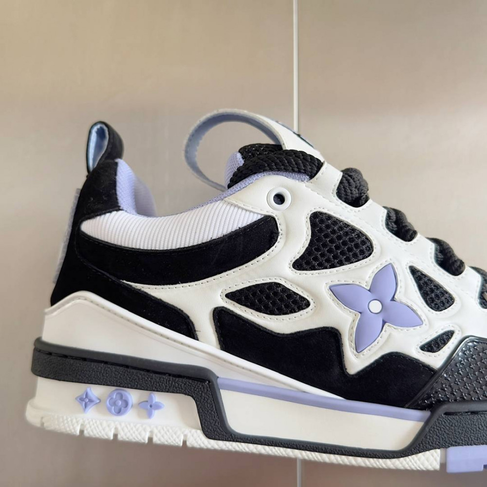 LV Skate Sneaker Black & Violet LV Skate Sneaker Black & Violet