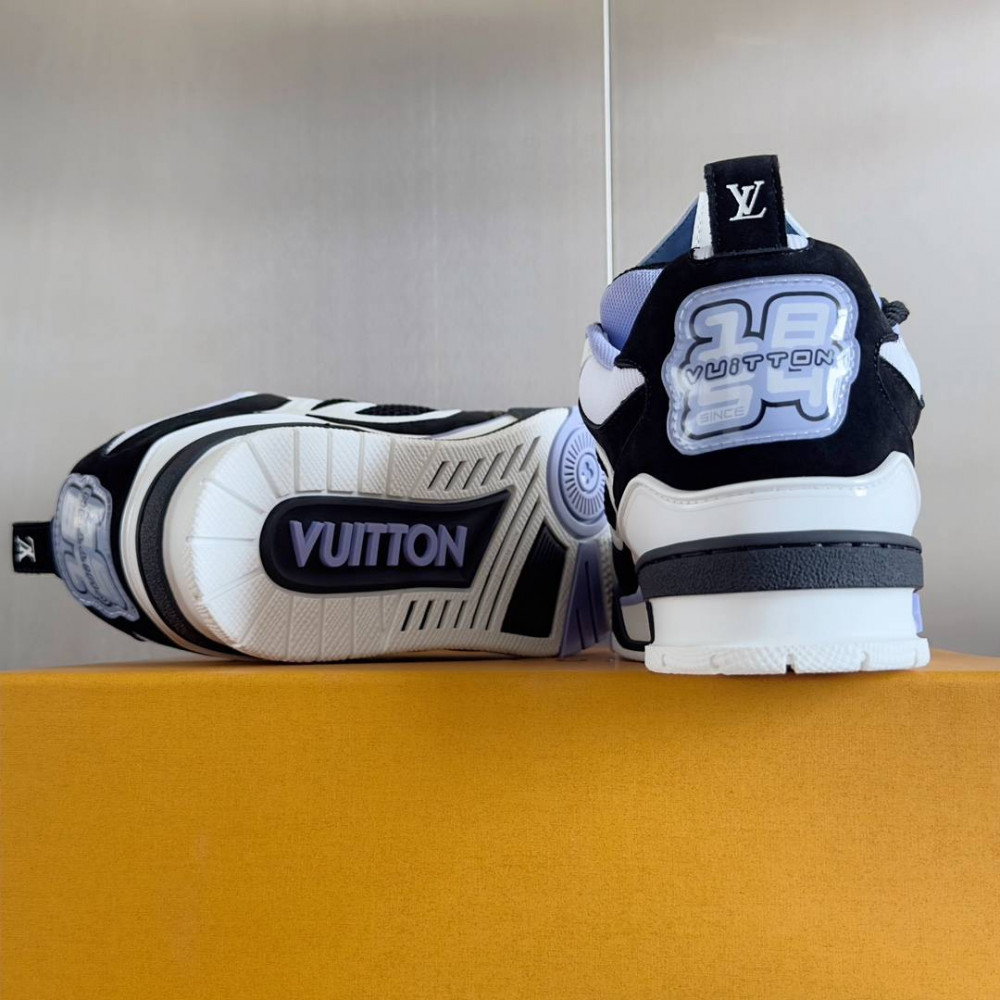 LV Skate Sneaker Black & Violet LV Skate Sneaker Black & Violet