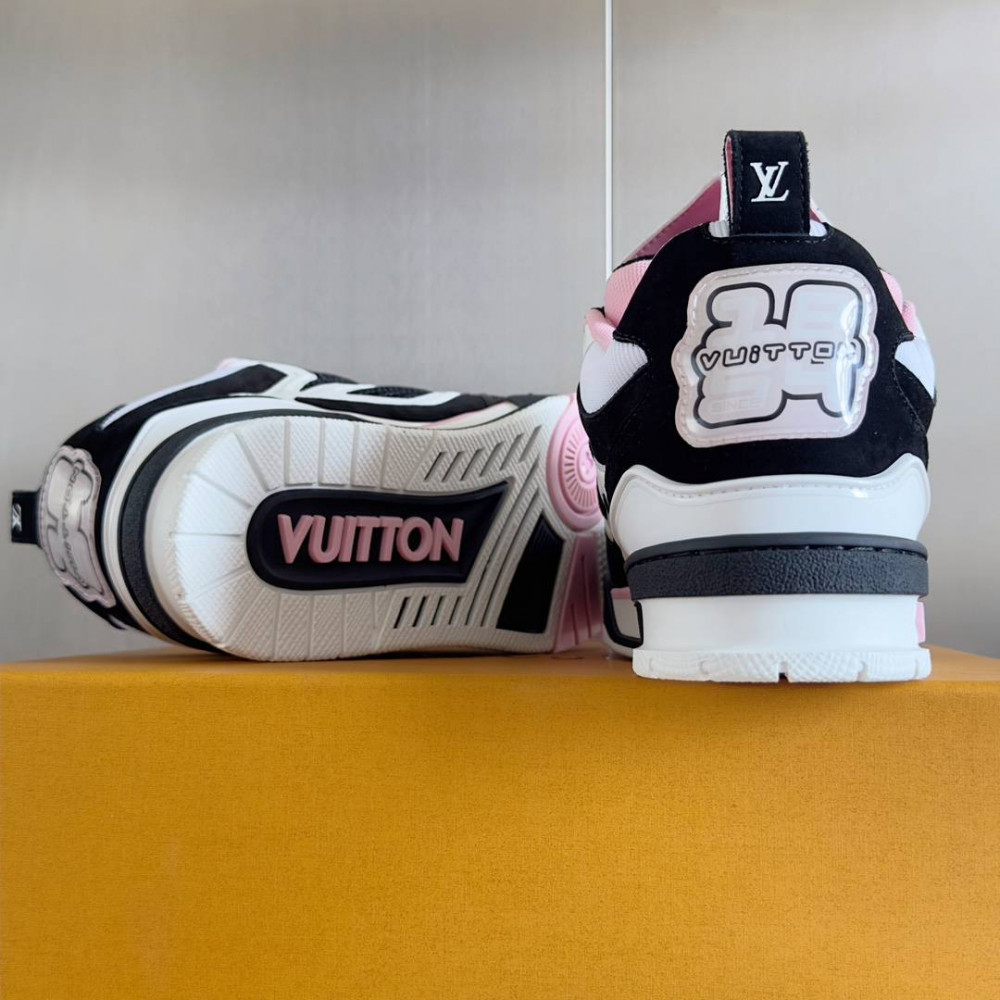 LV Skate Sneaker Black & Pink LV Skate Sneaker Black & Pink