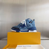LV Skate Sneaker Plush Blue