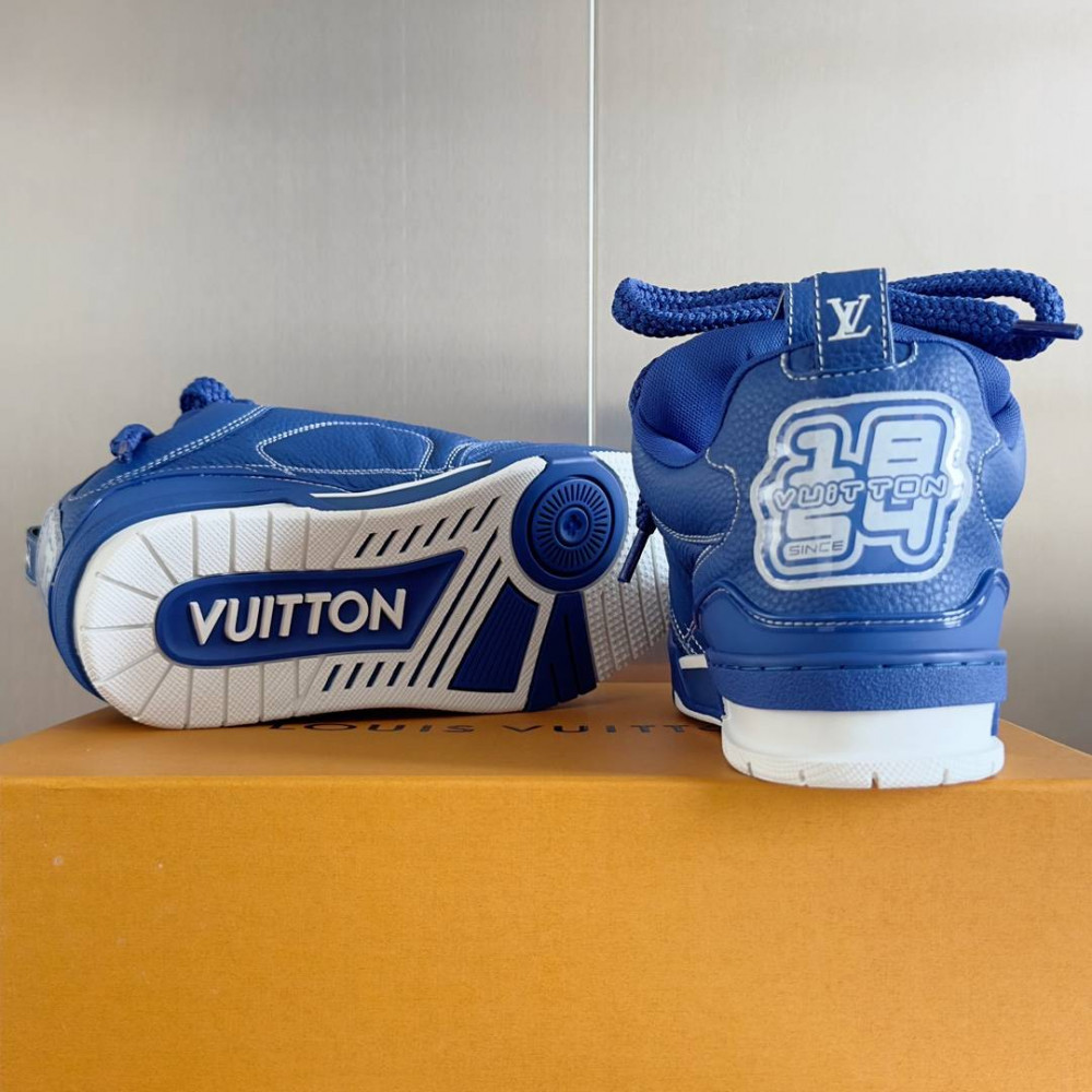 LV Skate Sneaker Blue & Blue Stars LV Skate Sneaker Blue & Blue Stars